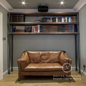 Bespoke living room bookcase