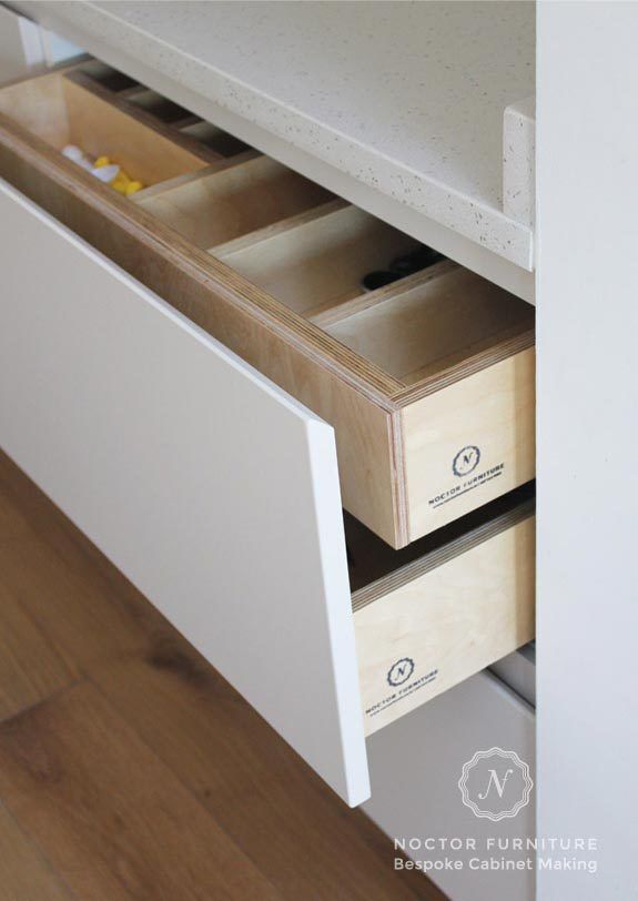 Bespoke kitchen pull out drawers